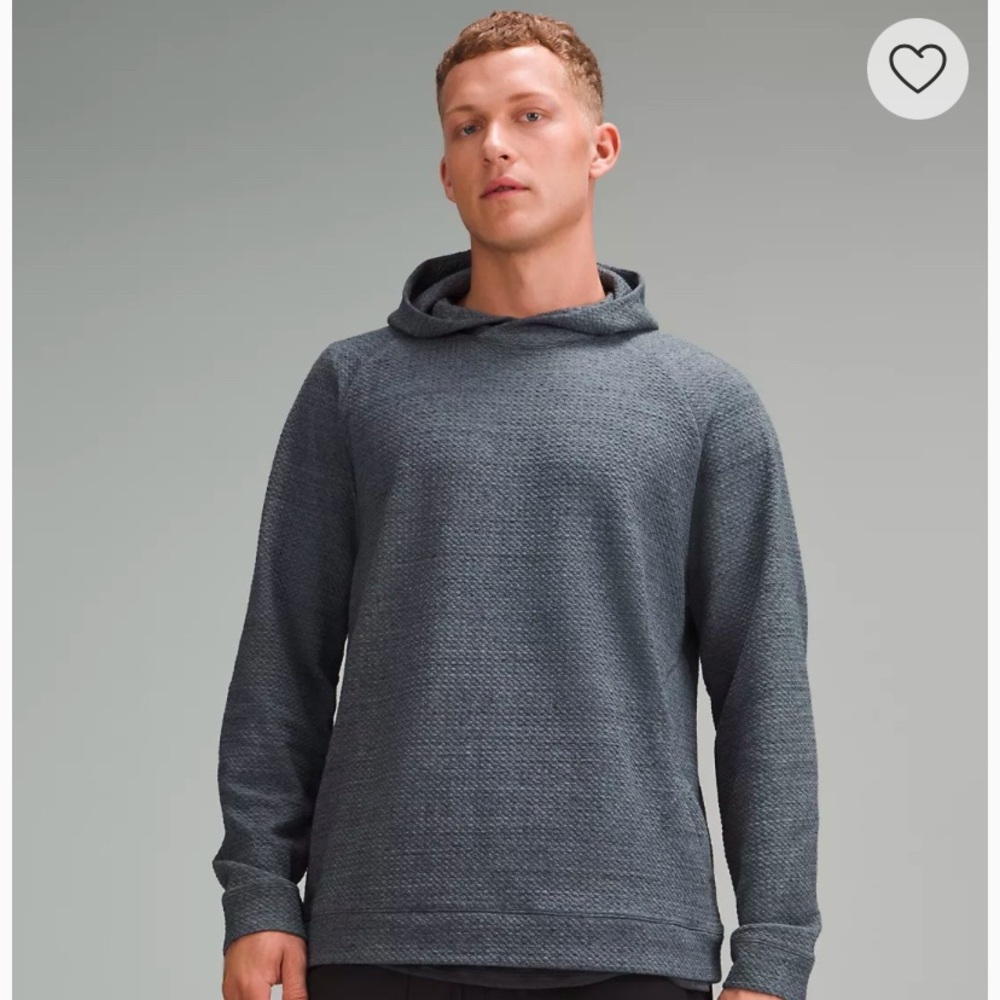 Lululemon textured double knit cotton hoodie